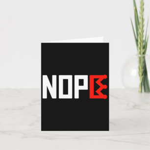 Cartão Sinal de Protesto Sem Kings Horizontal