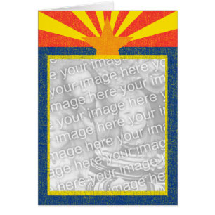 Cartão sinalizador de arizona