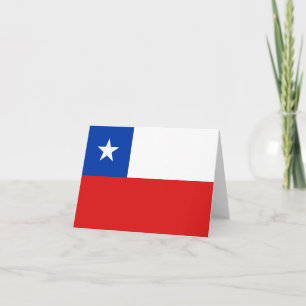 Cartão Sinalizador do Chile