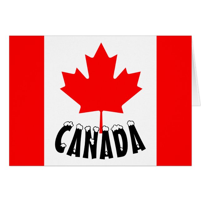 Cartão Sinalizador Folha de Folha Vermelha Brilhante do C (Frente Horizontal)