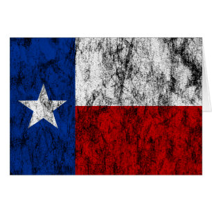Cartão sinalizador texas
