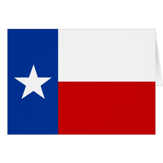 Cartão sinalizador texas (Frente Horizontal)