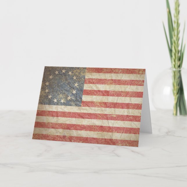 Cartão Sinalizador US 1776 (Frente)