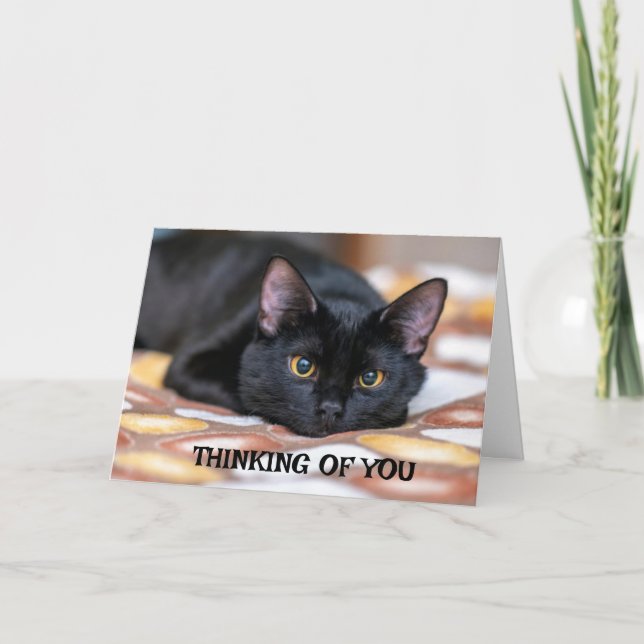 CARTÃO *SINCEROS SENTIMENTOS PELA SUA PERDA* (Frente)