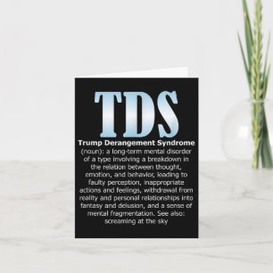 Cartão Síndrome de Descolamento de Tds Trombose Engraçado