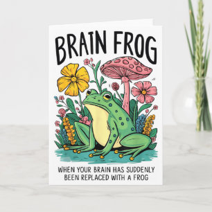 Cartão Síndrome de Funny Pots Consciencialização do Brain