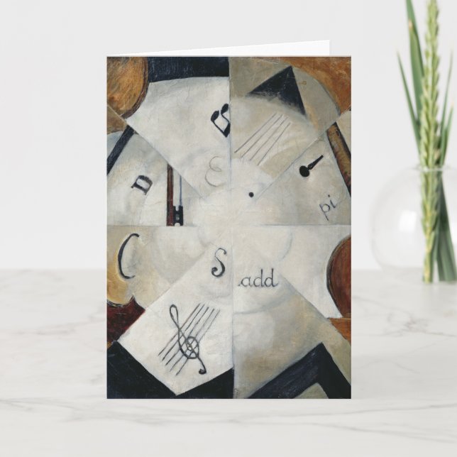 Cartão Sinfonia, 1915 (Frente)