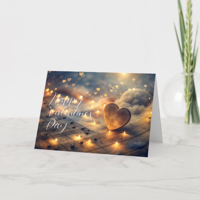 Cartão Sinfonia de Amor (Frente)