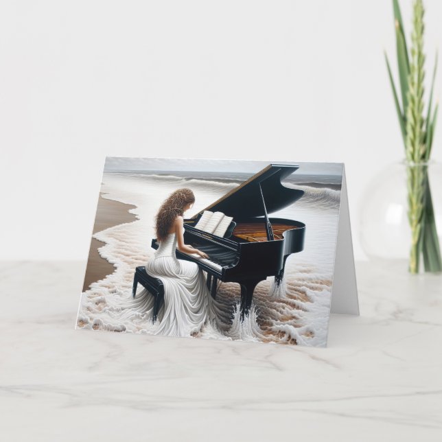 Cartão Sinopatia de Pianista Oceano (Frente)
