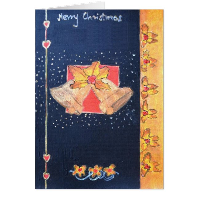 Cartão Sinos de Natal (Frente)