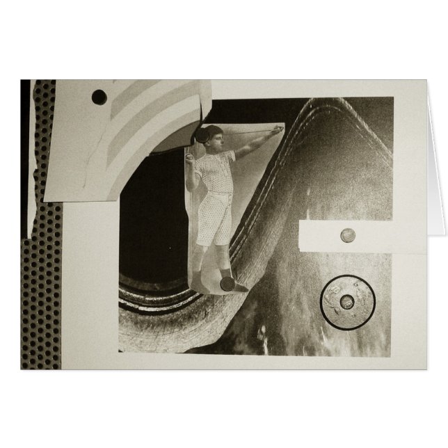 Cartão Sinta a queimadura (Frente Horizontal)