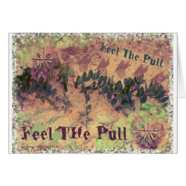 Cartão Sinta a tração