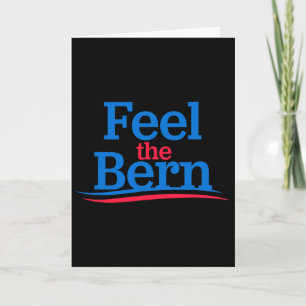Cartão Sinta o Bern - Logotipo da Campanha Presidente 46