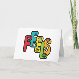 Cartão Sinta os Sentimentos