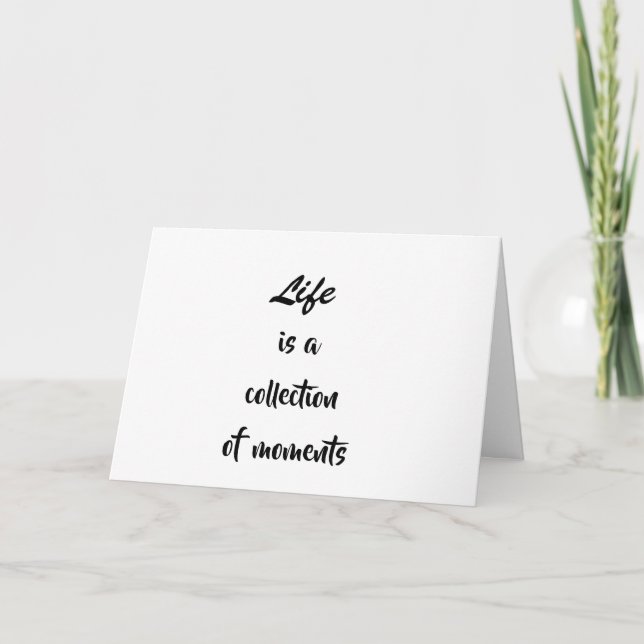 CARTÃO SINTO FALTA DE "CADA MOMENTO" QUE NÃO ESTAMOS JUNT (Frente)