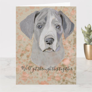 Cartão Sinto muito. Eu vou passar por isso juntos