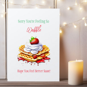 Cartão Sinto Muito que Você Está se Sentindo tão Mal   Se