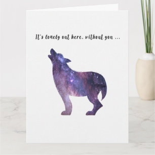 Cartão Sinto Sua Falta