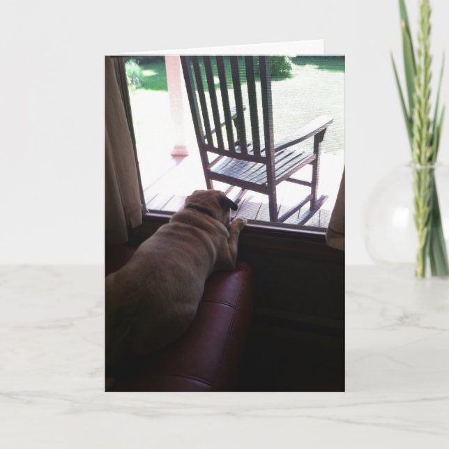 Cartão Sinto Sua Falta (Frente)