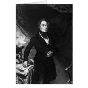 Cartão Sir George Staunton, 1839