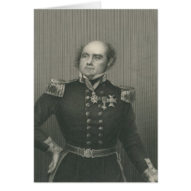 Cartão Sir John Franklin (Frente)