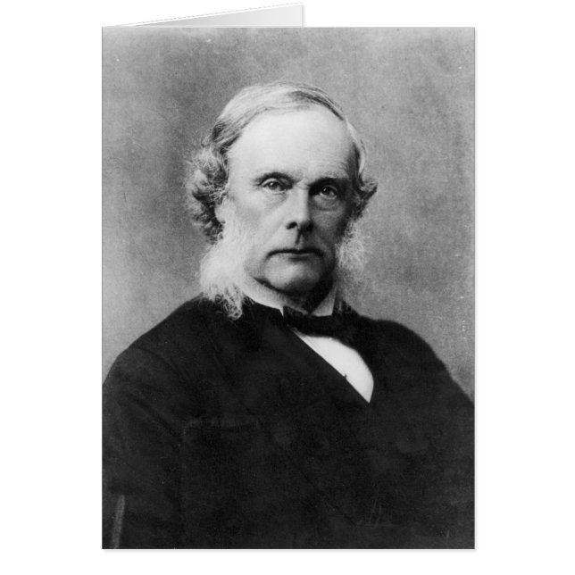 Cartão Sir Joseph Lister (Frente)