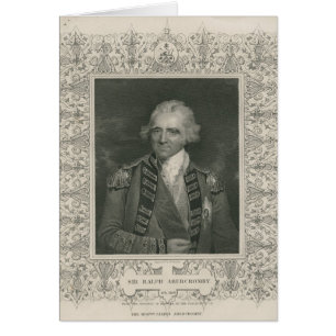 Cartão Sir Ralph Abercromby