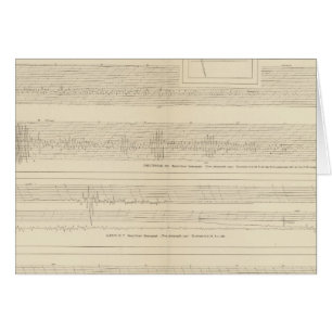 Cartão Sismogramas da Califórnia 8