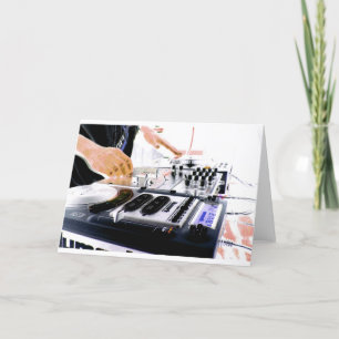 Cartão Sistema de DJ