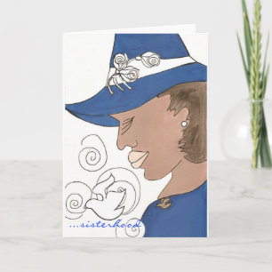 Cartão sisterhood zeta cards