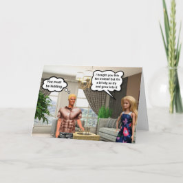 Cartão Six pack tee!