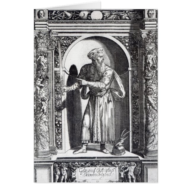 Cartão Skanderbeg (Frente)