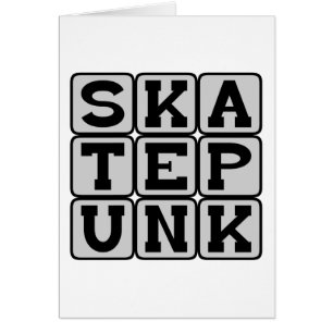 Cartão Skate Punk, Gênero de música