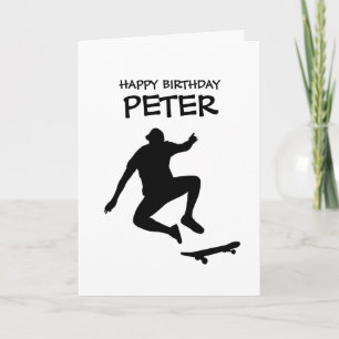 Cartão SKATEBOARD HELY BIRTHDAD FRIEND Card