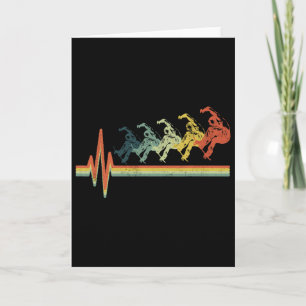 Cartão Skateboard Vintage Skate Retro Amor Skateboarding