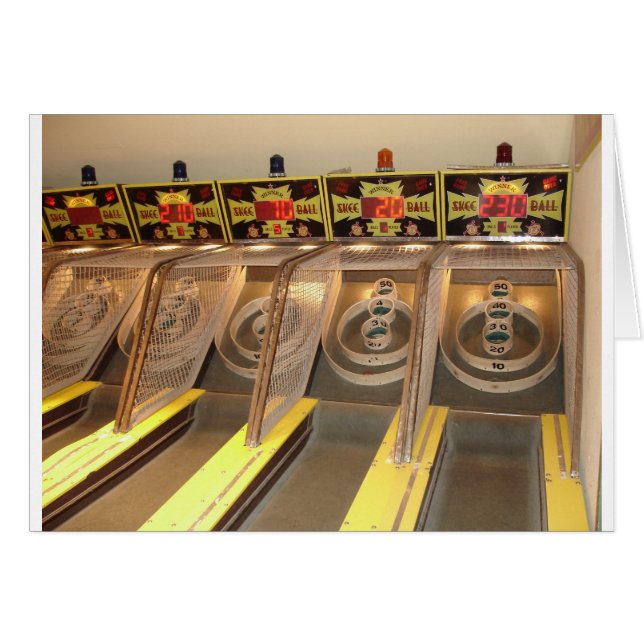 CARTÃO SKEE BALL! (Frente Horizontal)