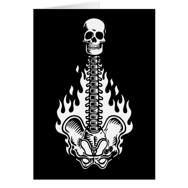 Cartão Skelguitar (Frente)