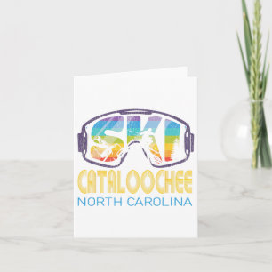 Cartão Ski Catalochee North Carolina Férias de Esqui