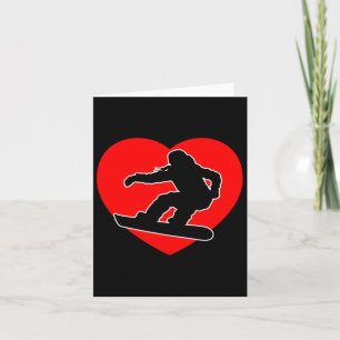 Cartão Ski Snowboard Goggles Engraçado Esqui Snowboard Gi