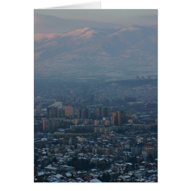 Cartão Skopje (Frente)