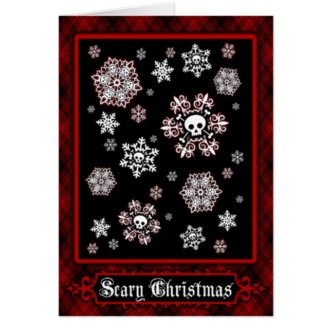 Cartão Skullflakes (Frente)