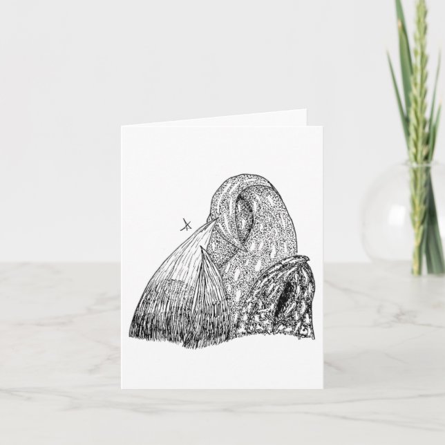 Cartão Skunk Cabbage (Frente)