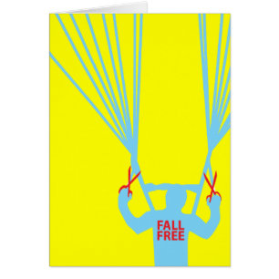 Cartão skydive suicida