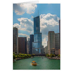 Cartão Skyline Chicago