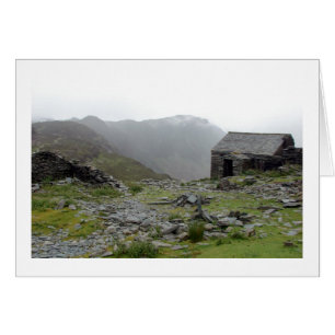 Cartão Slate bothy - Distrito do Lago