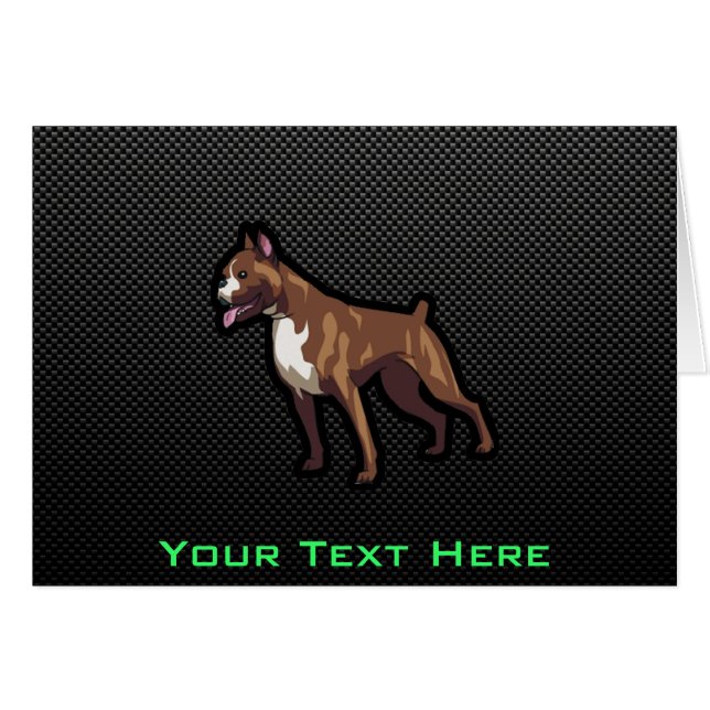 Cartão Sleek Boxer (Frente Horizontal)