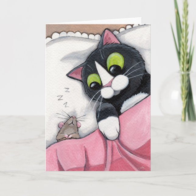 Cartão Sleepy Companion (Frente)