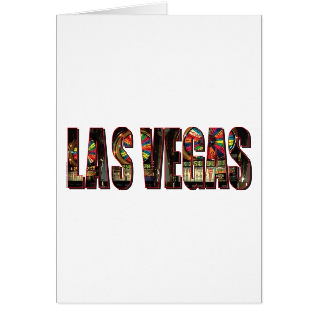 Cartão Slots Las Vegas (Frente)