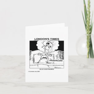 Cartão Slug Nightmares Clássico LTCartoons Comic