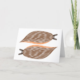 Cartão Slugs Greeting Card